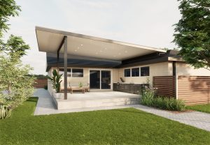 Flyover roof render