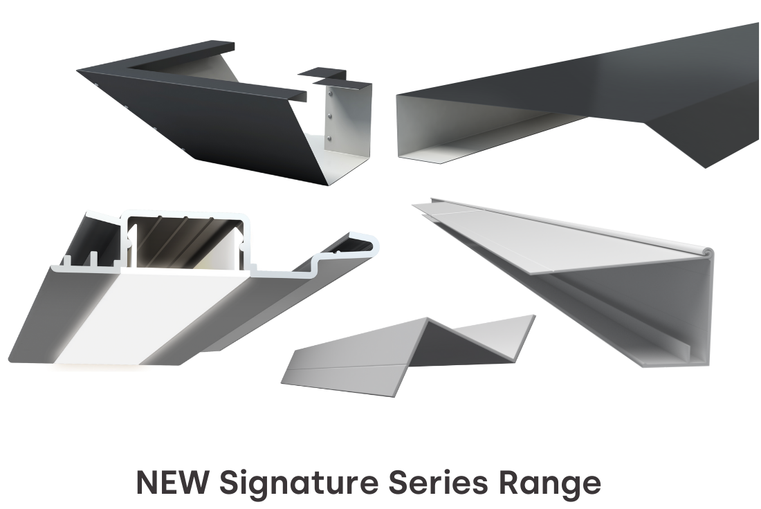 Roofing components for Versiclad Signature series